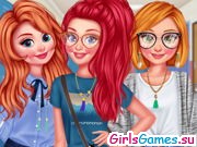 Игра Первый день в колледже принцесс